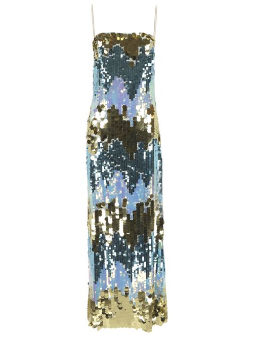 Abito con paillettes azzurro cielo NEW ARRIVALS | NA01LN0114TBLUE GOLD